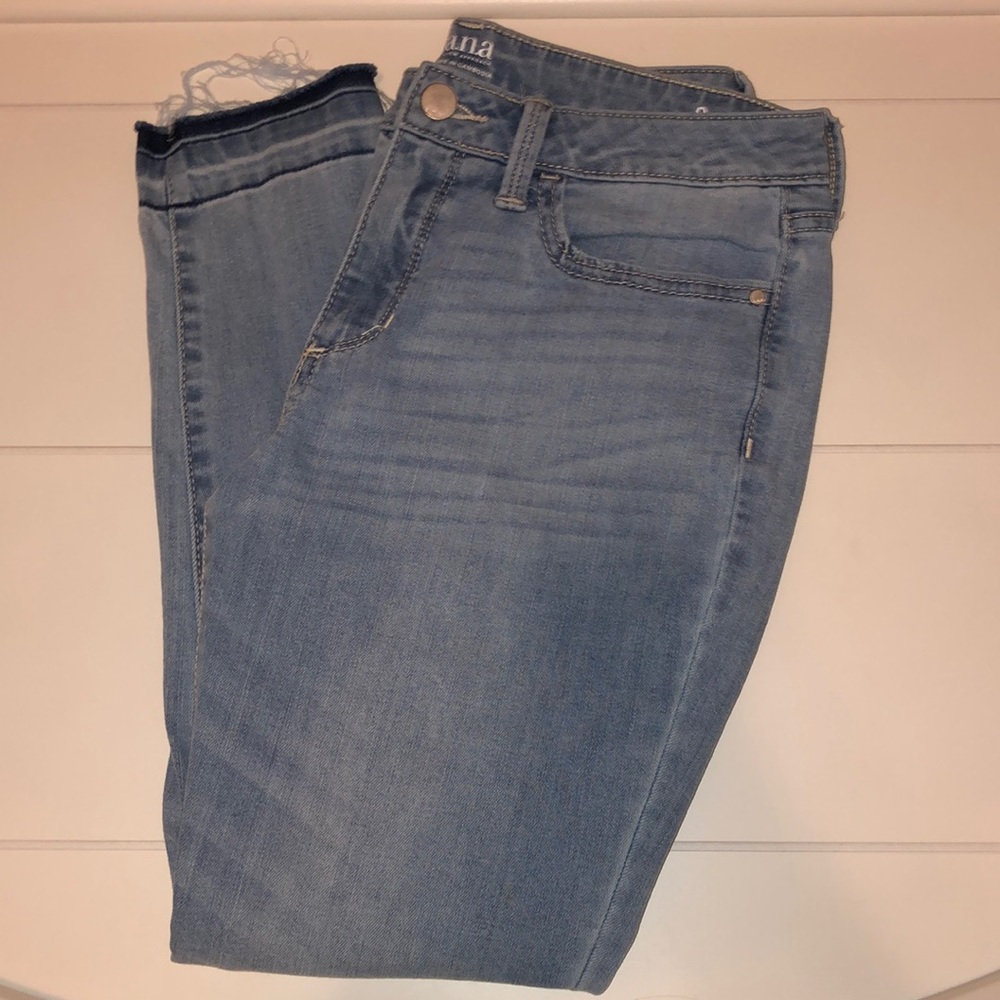 Light Denim Skinny Jeans